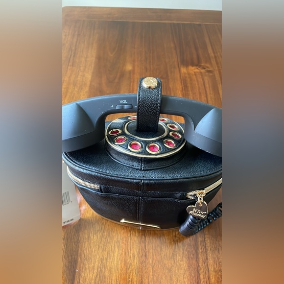 Betsey Johnson Telephone Crossbody & Coin Purse Set, NWT - Picture 13 of 14